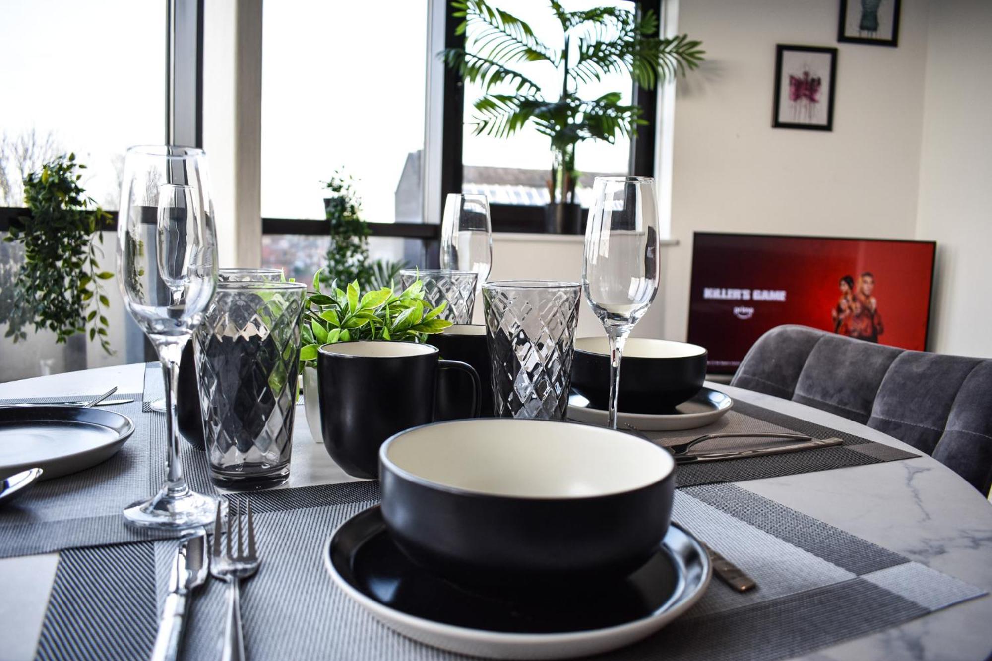 New Stylish Free Parking Sleeps 5 Or 6 Appartamento *